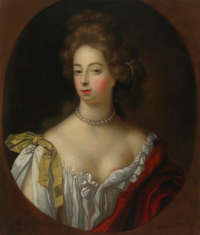 Portrait of Nell Gwyn. Portrait of Nell Gwyn.