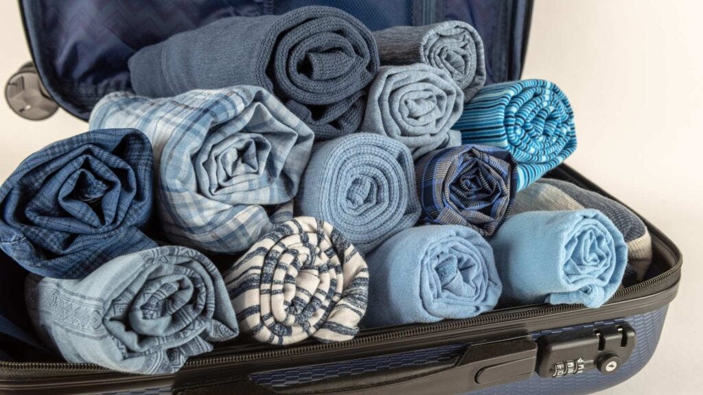Rolling Clothes - what are hawaiians called