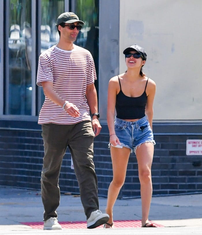 Olivia Rodrigo with finance guy Julian Croonenberghs. Olivia Rodrigo with finance guy Julian Croonenberghs.