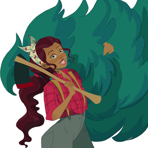 Flat colours, details, shadows, highlights, final touches