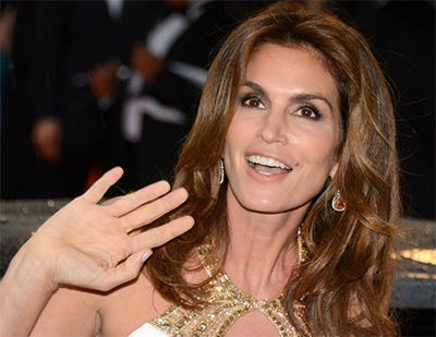Image of Cindy Crawford by Georges Biard, CC BY-SA 3.0, via Wikimedia Commons Image of Cindy Crawford by Georges Biard, CC BY-SA 3.0, via Wikimedia Commons