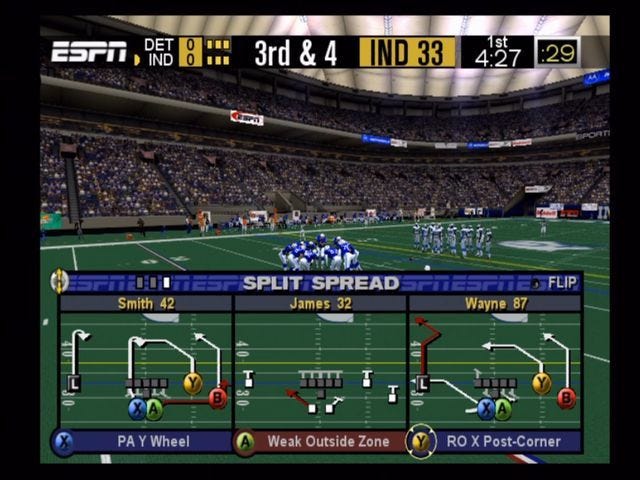 Screenshot of ESPN NFL Football (Xbox, 2003) - MobyGames Screenshot of ESPN NFL Football (Xbox, 2003) - MobyGames