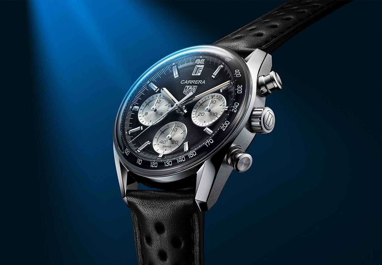 TAG Heuer Carrera Chronograph Glassbox Black