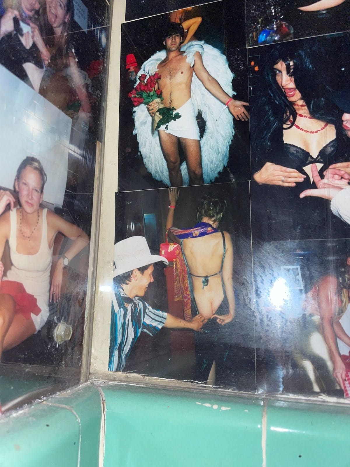 The photo wall at Jones