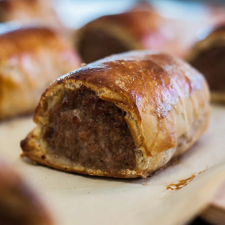The Ginger Pig (Image: Borough Market) | Sausage Roll (Image: The Ginger Pig)