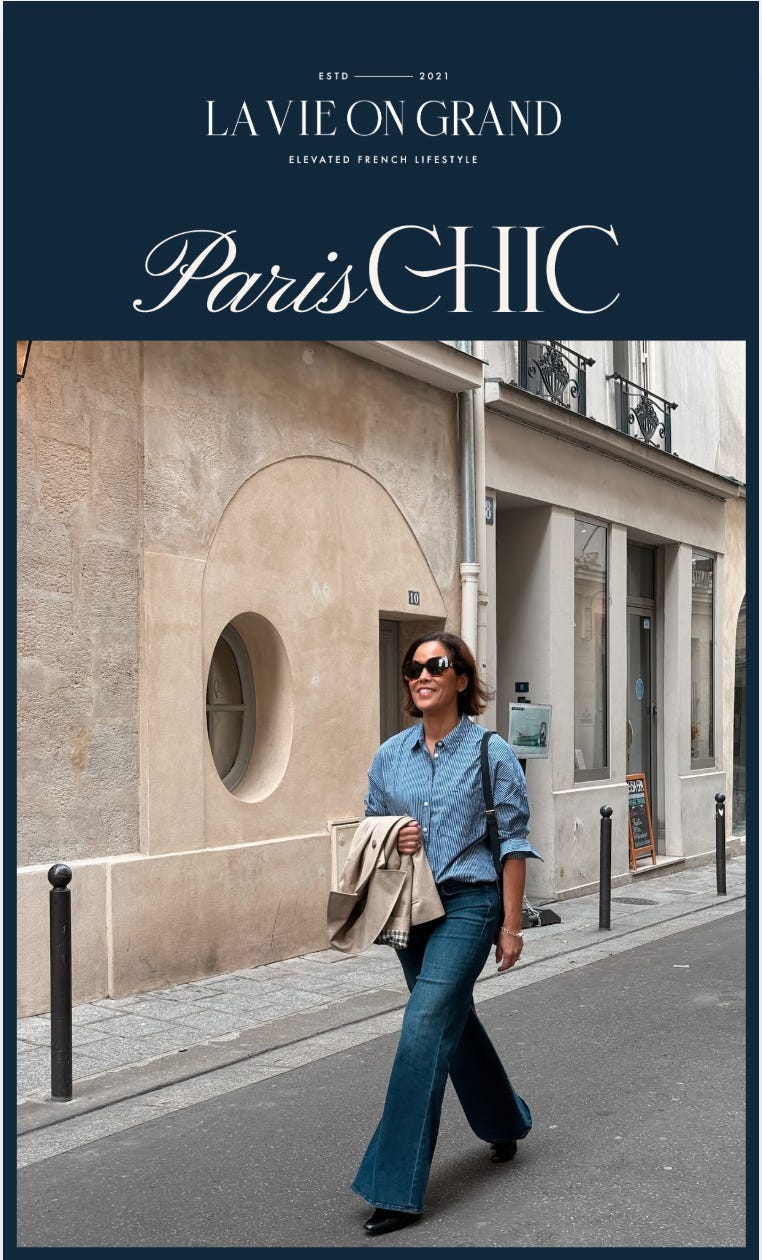 The Paris Chic Newsletter - La Vie On Grand