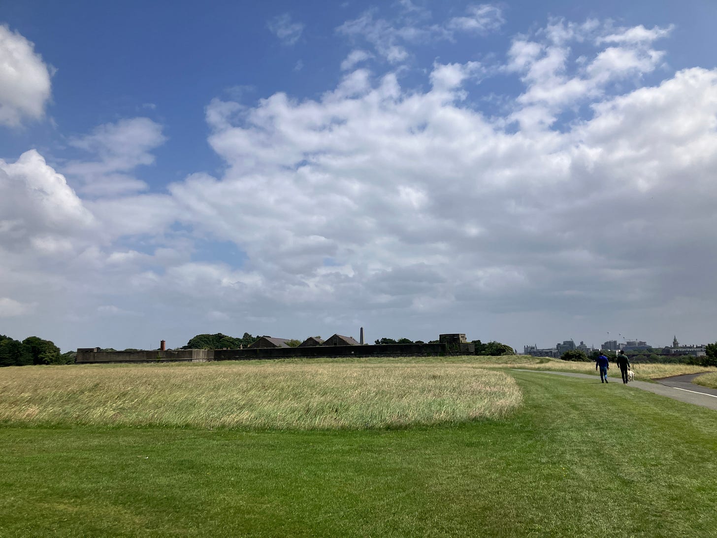 The Magazine Fort next to the field