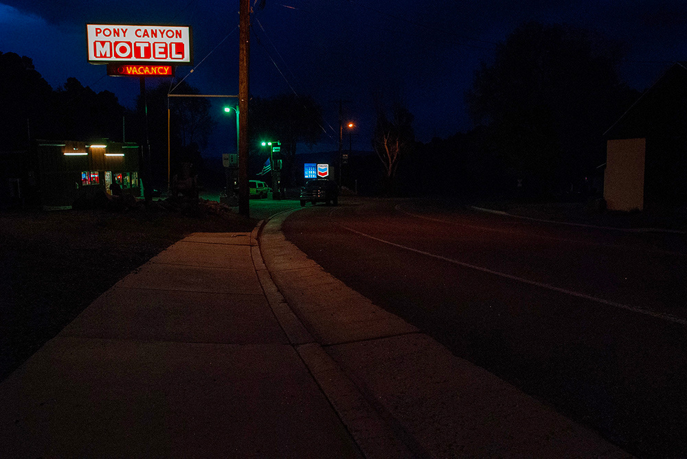 night at the Pony Canyon Motel in Austin, Nevada by Paul Vlachos