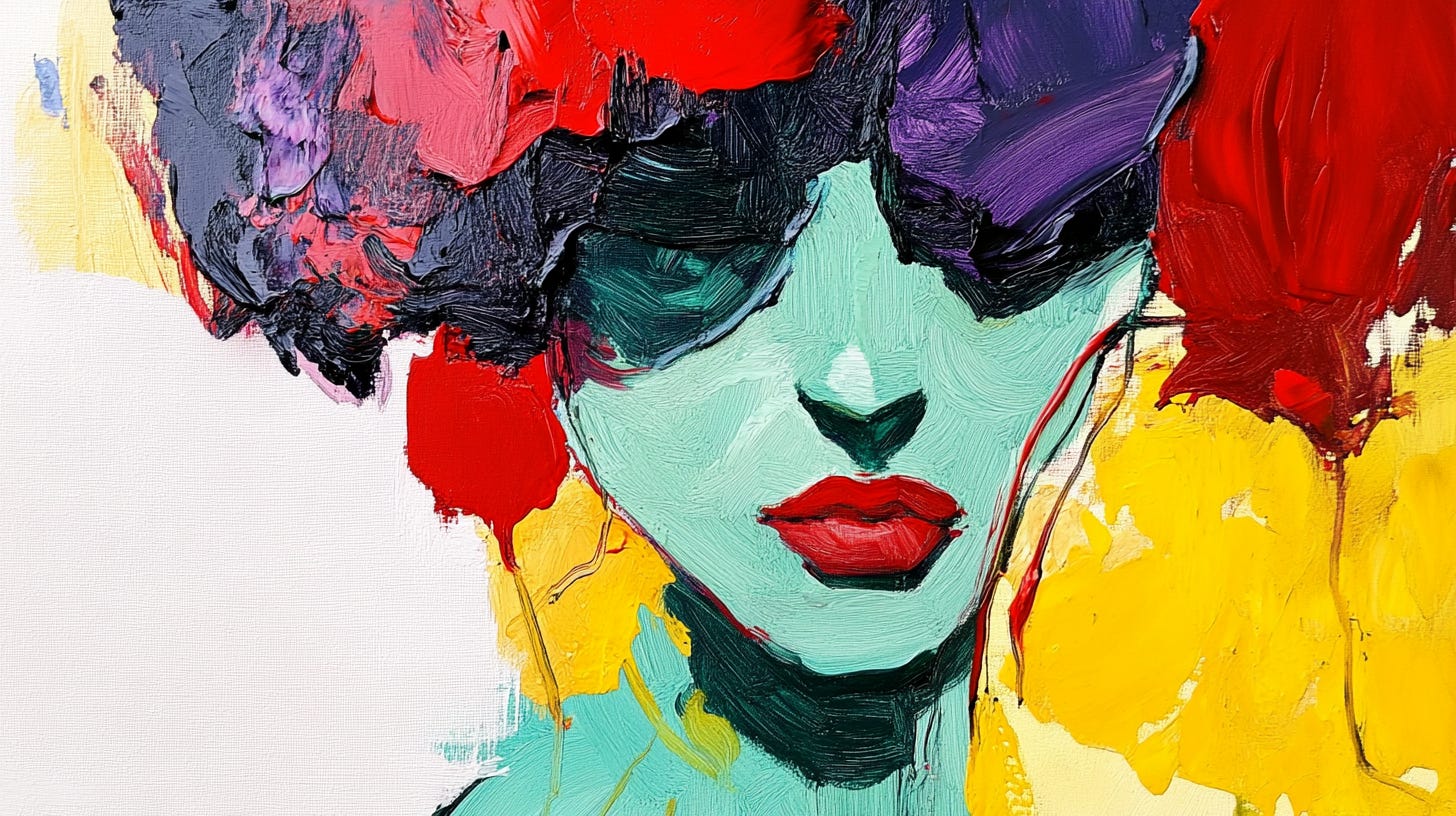 A Place of First Permission, Paint kisses poetry