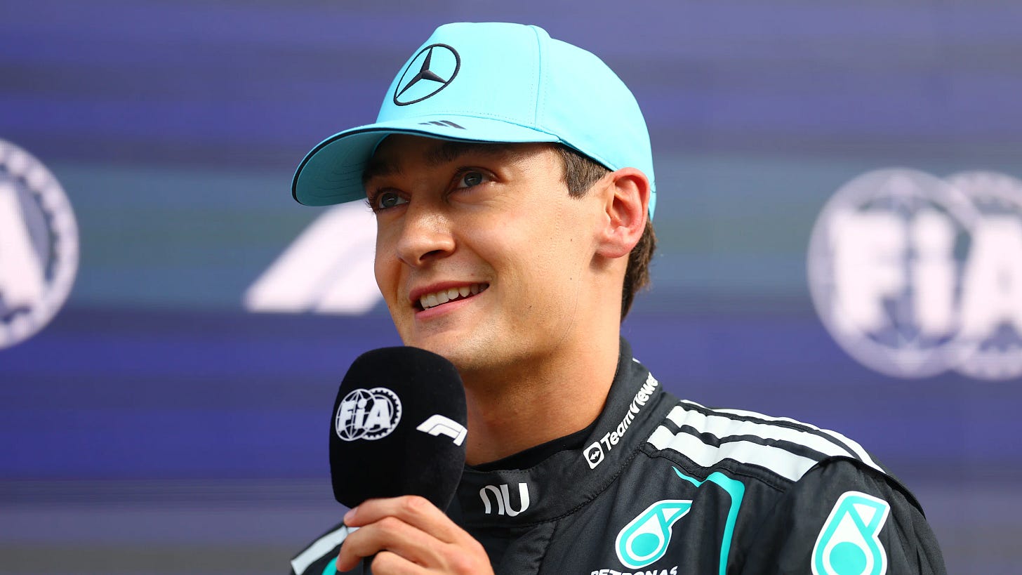George Russell admits confidence 'wasn't highest' before Zandvoort Sprint pole as he explains what helped him to deliver George Russell admits confidence 'wasn't highest' before Zandvoort Sprint pole as he explains what helped him to deliver