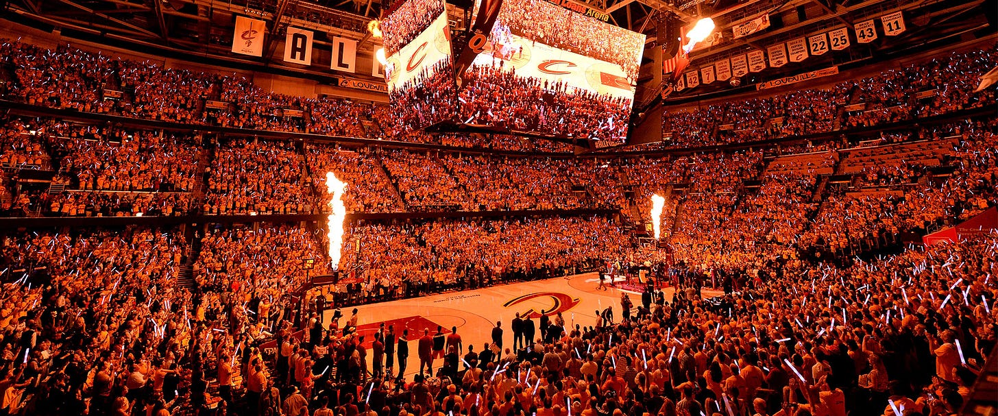 CHECK OUT NBA ARENAS WITH THE HIGHEST AVERAGE AUDIENCE THIS SEASON