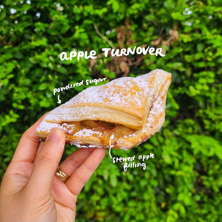 Villani's Bakery Apple Turnover