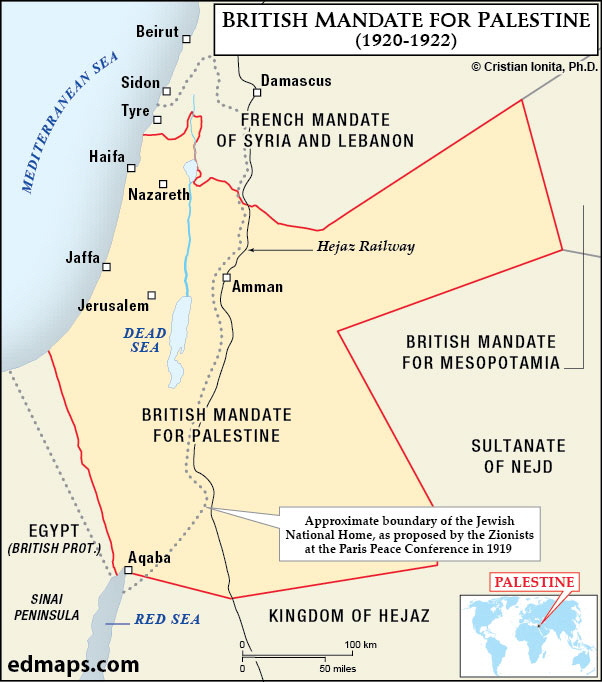 Palestine in Ten Maps Palestine in Ten Maps