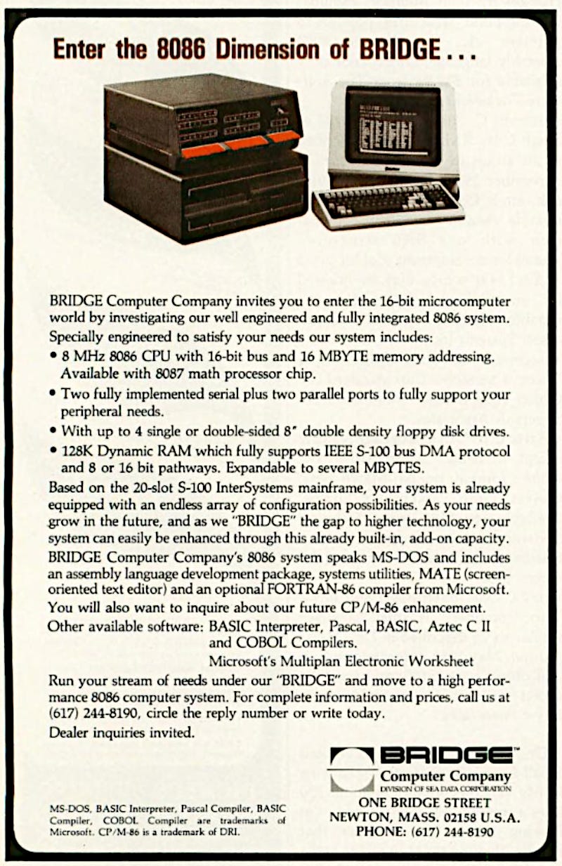 From the December 1978 issue of Byte magazine From the December 1978 issue of Byte magazine