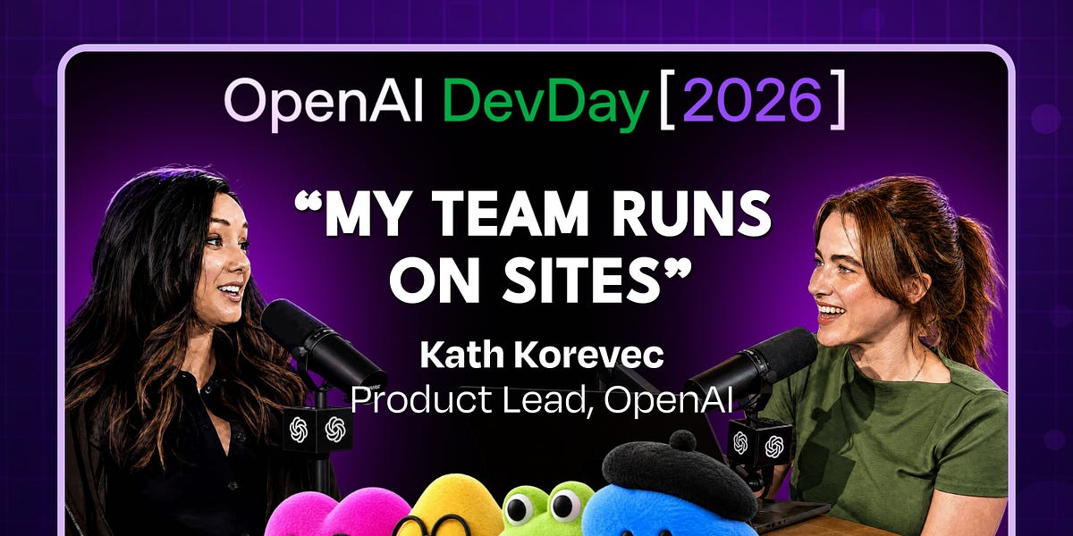 How OpenAI uses ChatGPT Sites (live at DevDay!) | Kath Korevec (Product Lead)