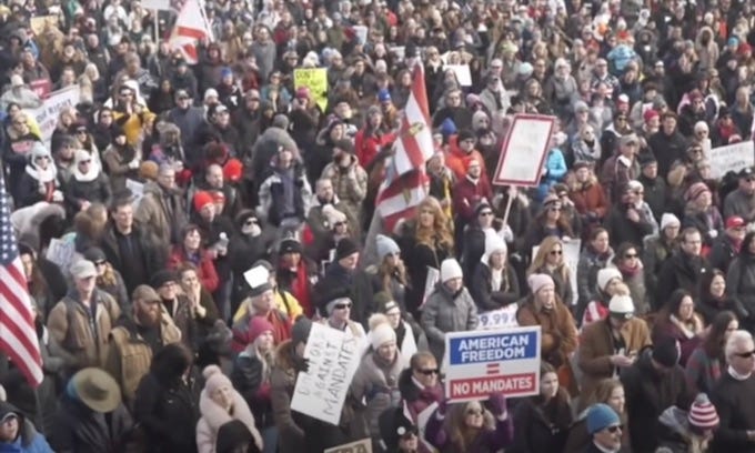 Thousands march on Washington, D.C., in rally against ...