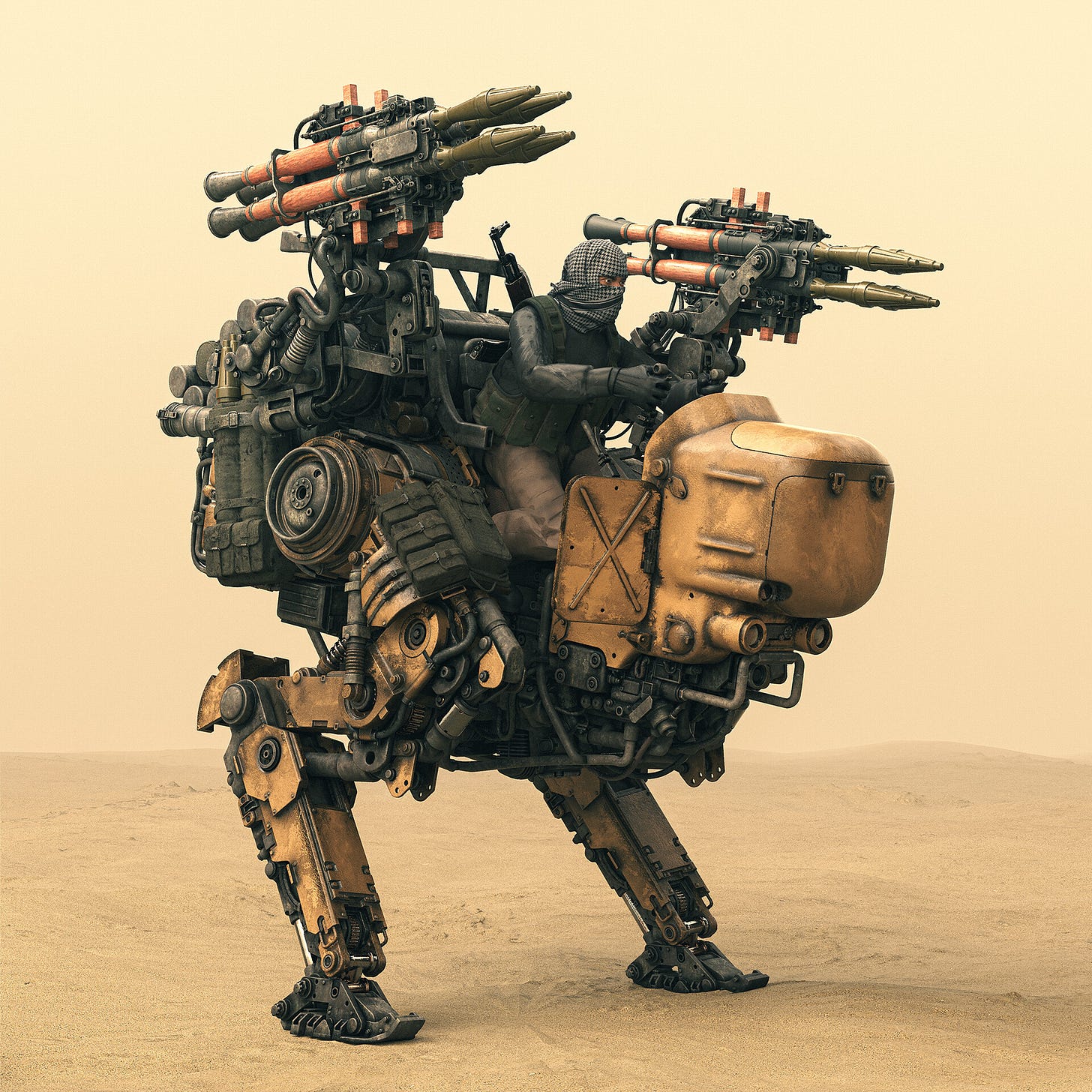 Tribal Mech Warfare