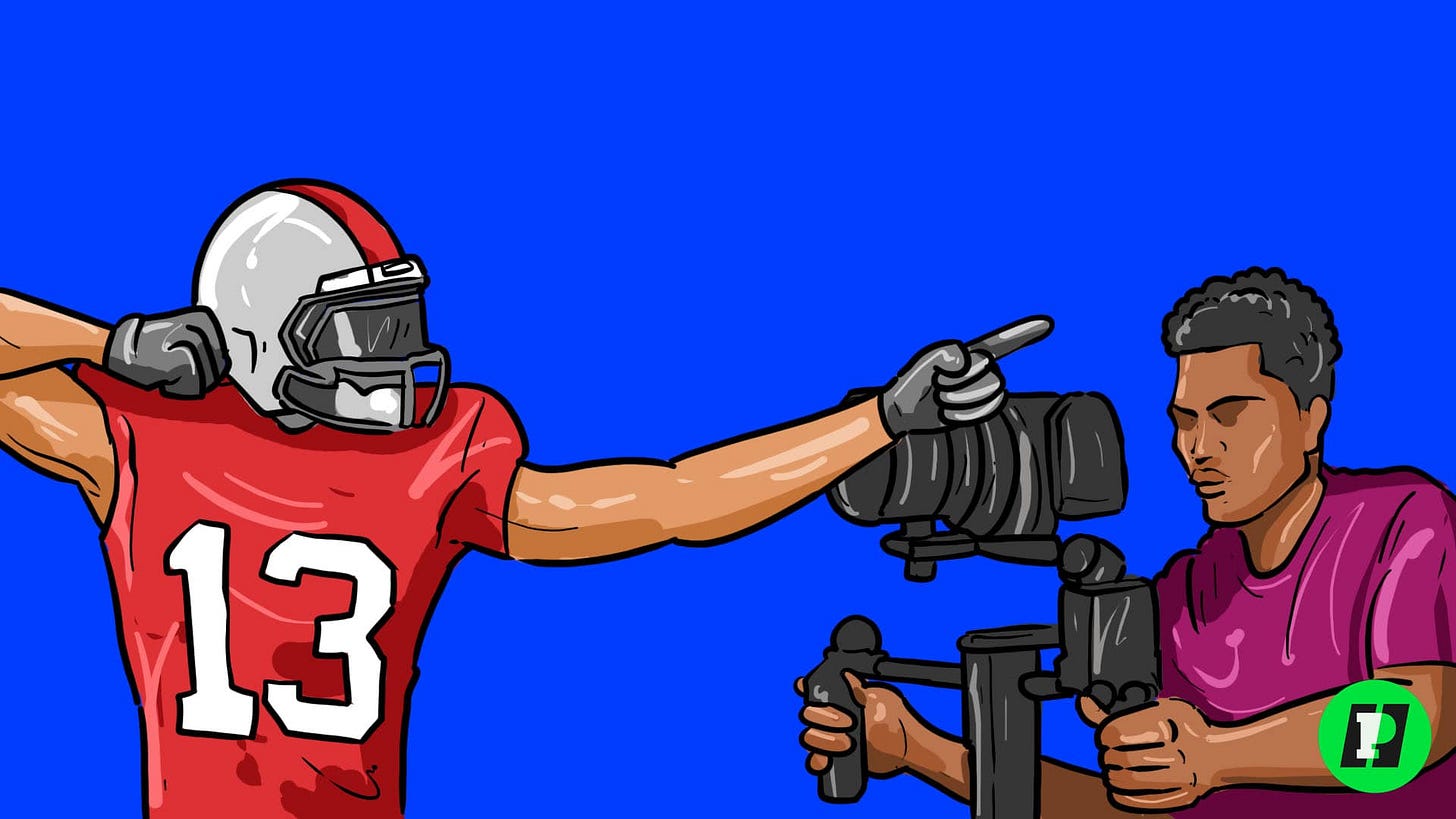 athlete as a creator