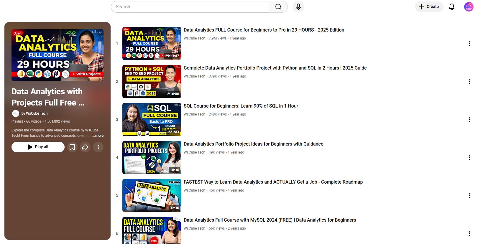 10 Best FREE Data Analysis Playlists to Build Real World Skills (2026)