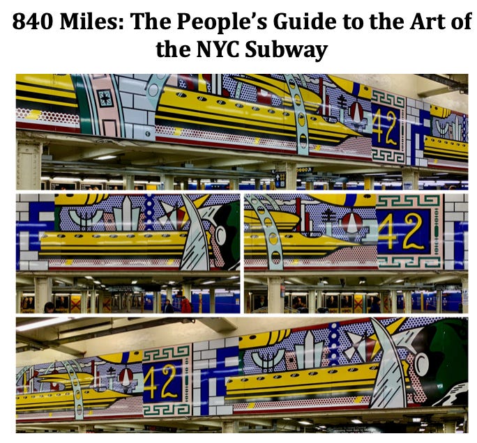 The 86th Street Station - by Adrian Brune - Underground Art