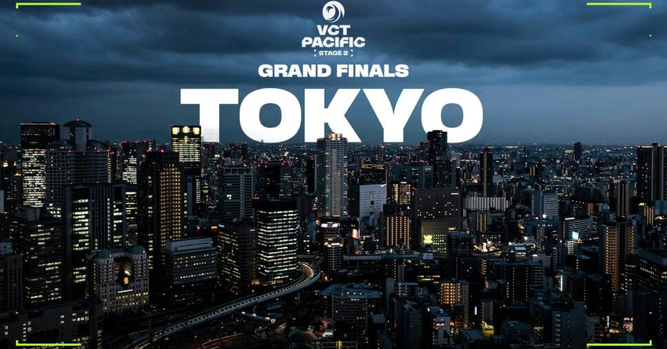 VCT Pacific Stage 2 Finals to take place in Tokyo cover image