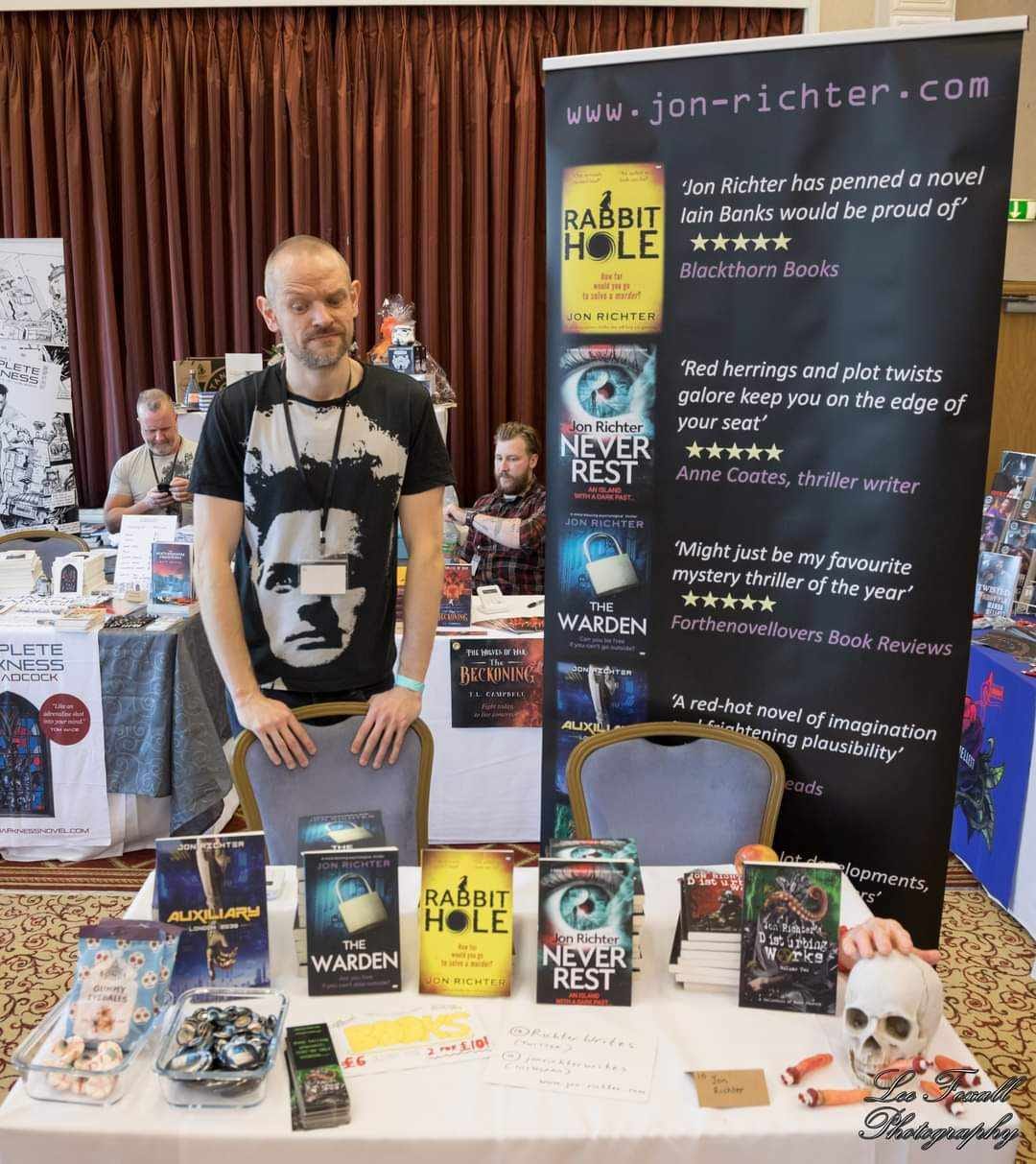 Author Jon Richter at Tales on Trent 2022