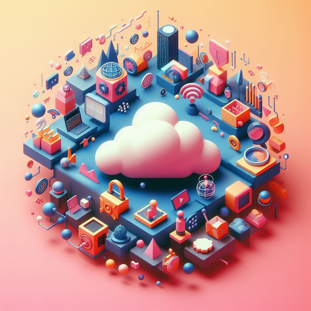 Concept of Megtaverse, created with AI.