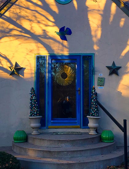 Photograph of Solstice House Studios Front Door