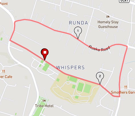 running loops in Nairobi, Kenya