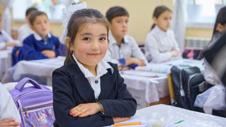 Preschool in Uzbekistan