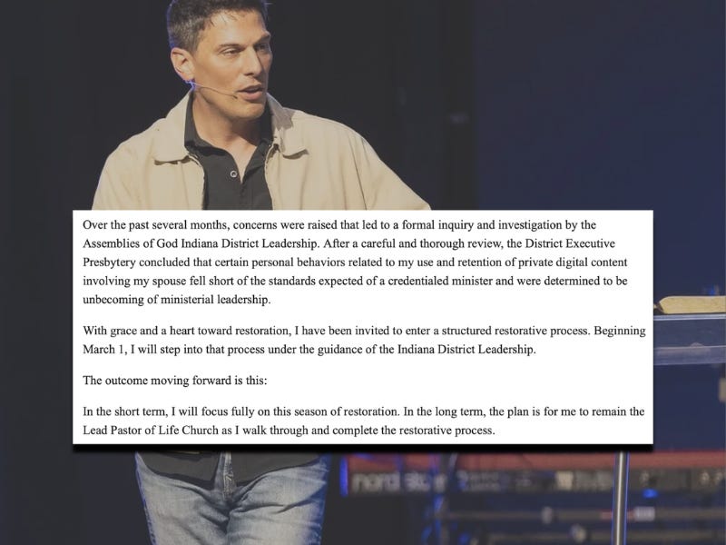 Nathan Peternel stepping aside after investigation deems sex videos wrong