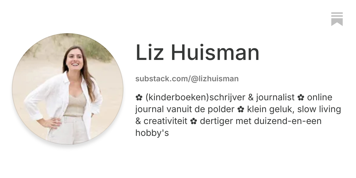 Liz Huisman | Substack