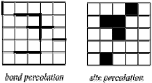 Bond & Site Percolation | Download Scientific Diagram