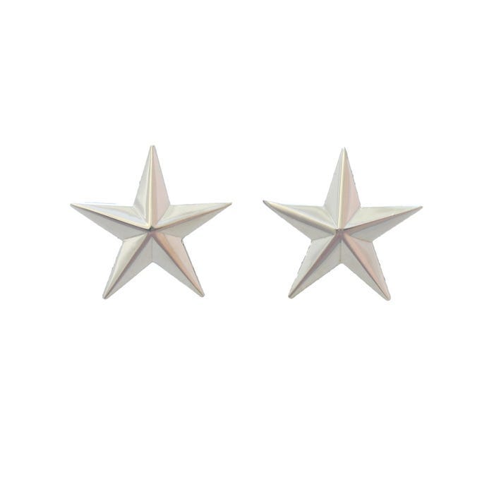 Brigadier General Rank Insignia, Sterling Silver - Ira Green
