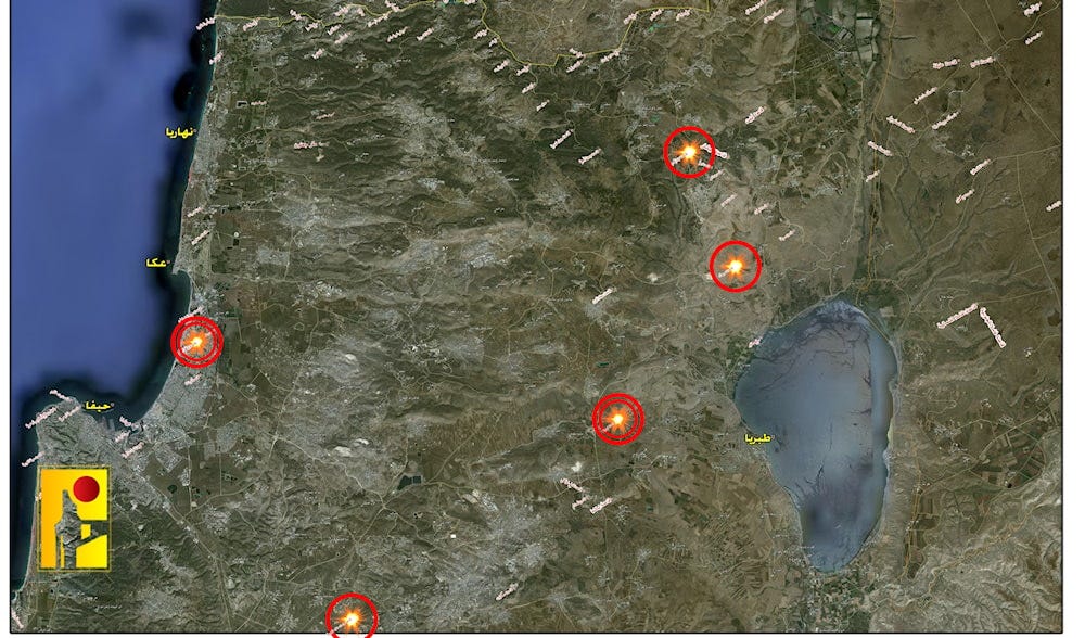 Hezbollah targets Megiddo military airport, Ramat David and Amos bases Hezbollah targets Megiddo military airport, Ramat David and Amos bases