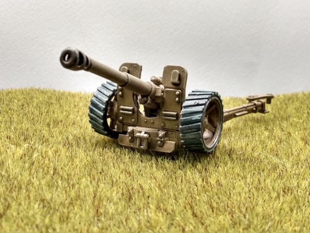 3D printed sci-fi field gun