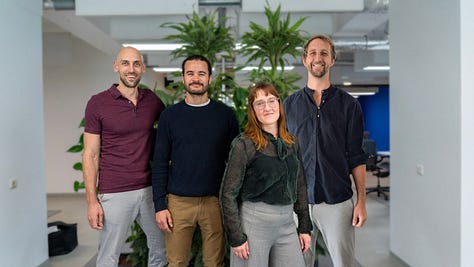 The founders of our new portfolio companies Science Machine, Perry, and Wallround