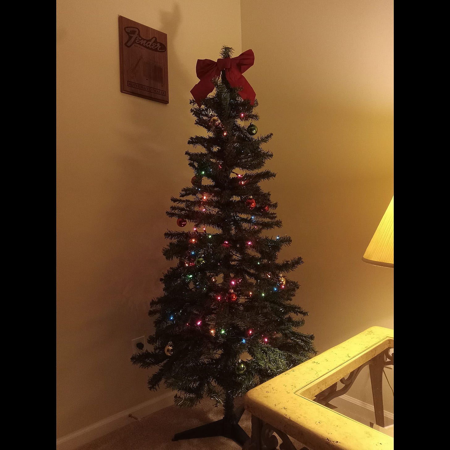 May be an image of christmas tree
