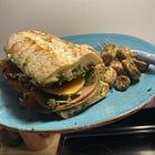 Spinach Dip Sandwich