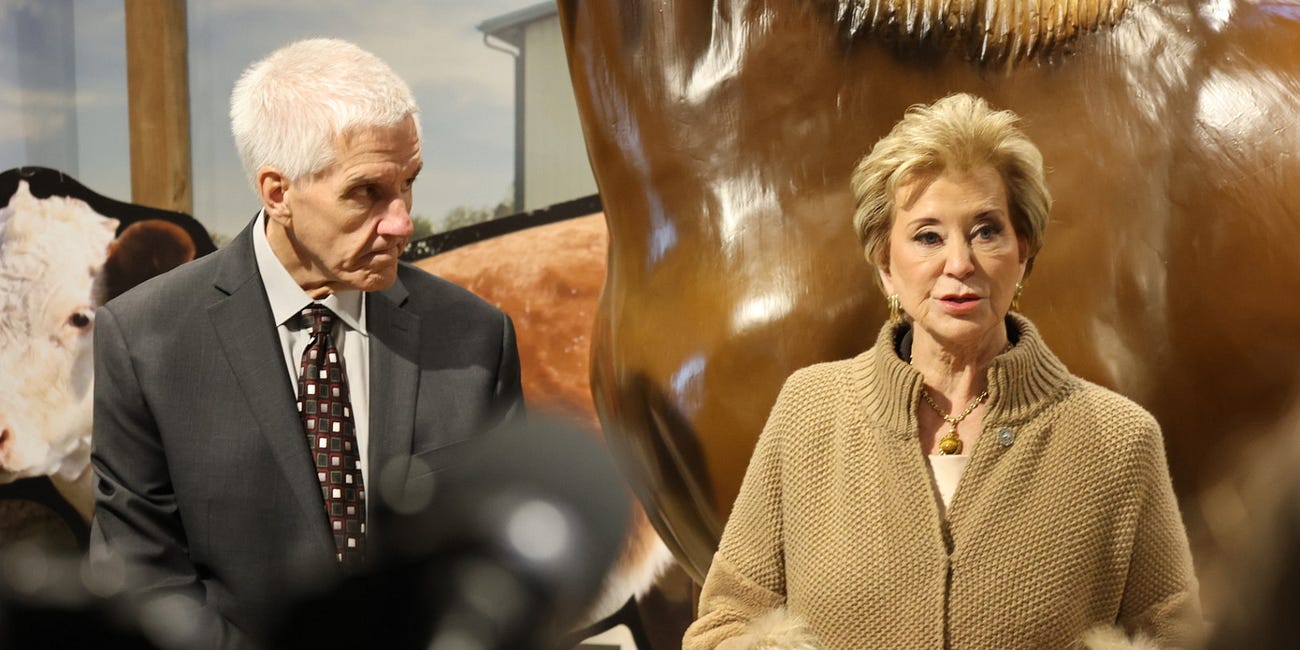 Trump education chief stumps for dismantling of her own department during South Dakota stop