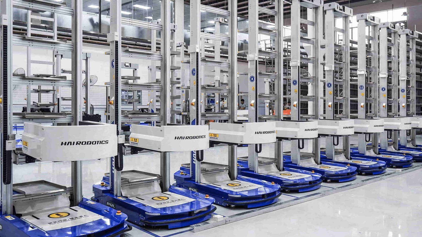 ACR Goods To Person Smart Warehousing Solutions | Hai Robotics ACR Goods To Person Smart Warehousing Solutions | Hai Robotics