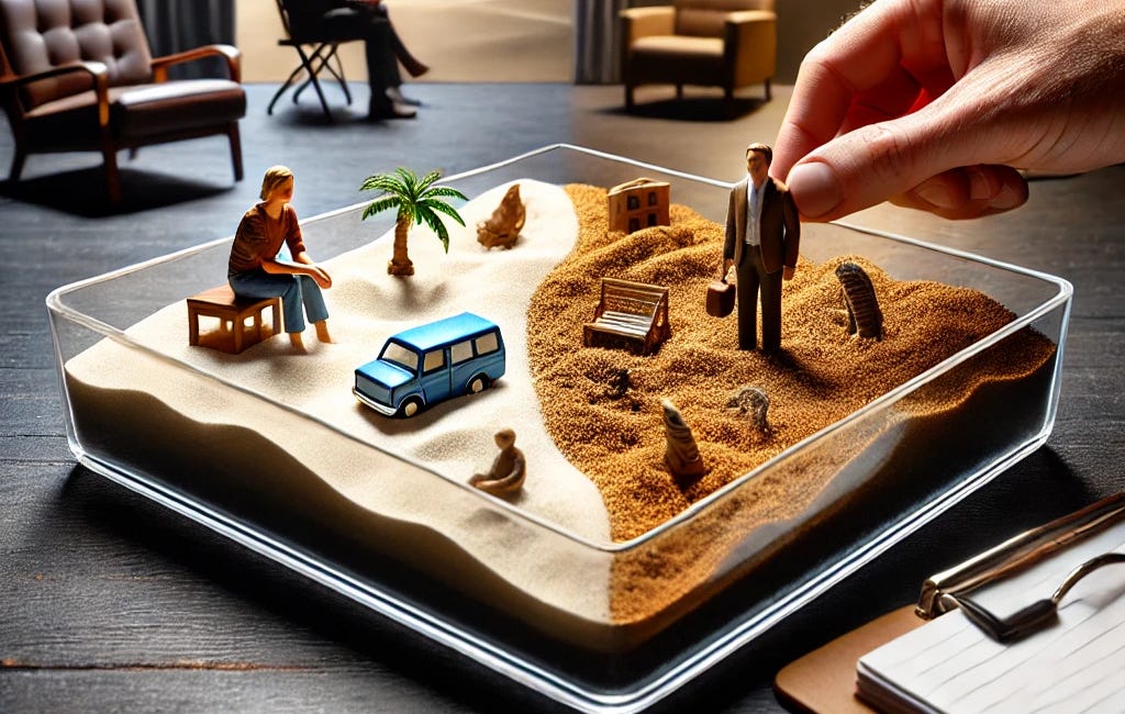 An Actor and a Psychotherapist Walk into a Sandbox