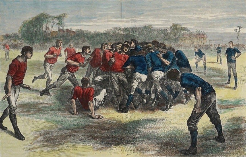 Today's Tidbit... When Did Football Really Begin?