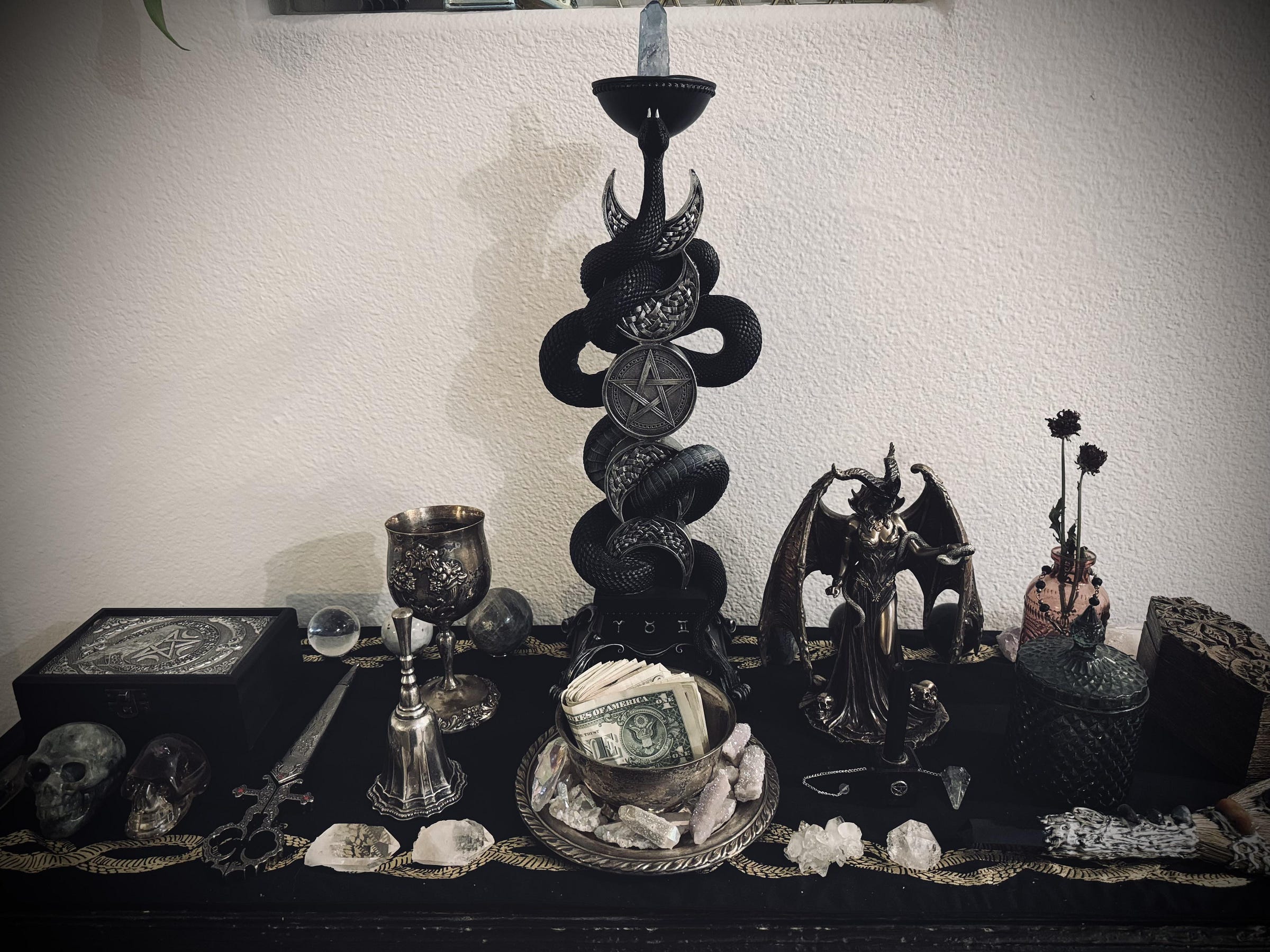 My Lilith altar. Show me your deity altars <3 : r/witchcraft