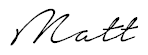 Matt signature