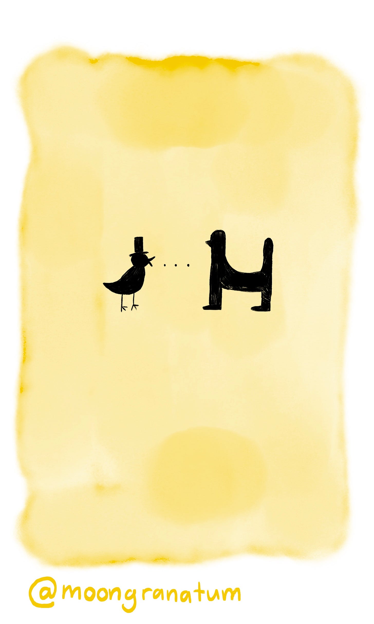 Moongranatum, a digital watercolor comic about birds. Moongranatum, a digital watercolor comic about birds.