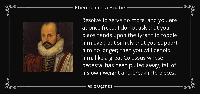 TOP 5 QUOTES BY ETIENNE DE LA BOETIE | A-Z Quotes