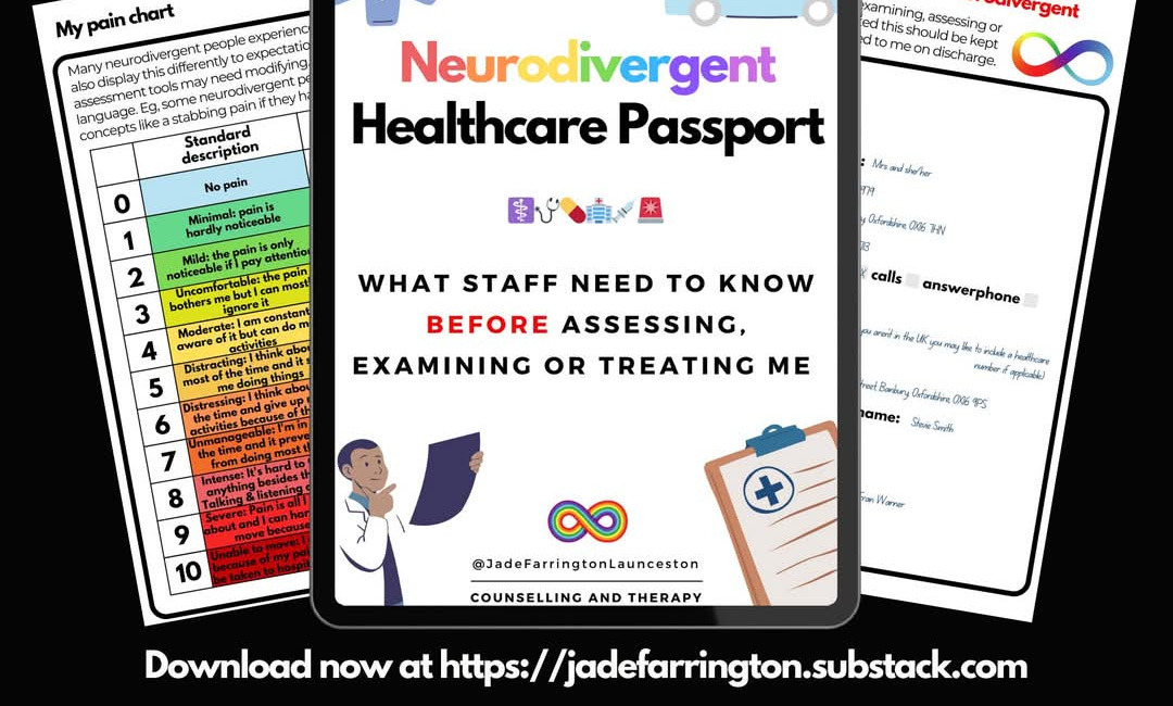 Download your Neurodivergent Healthcare Passport