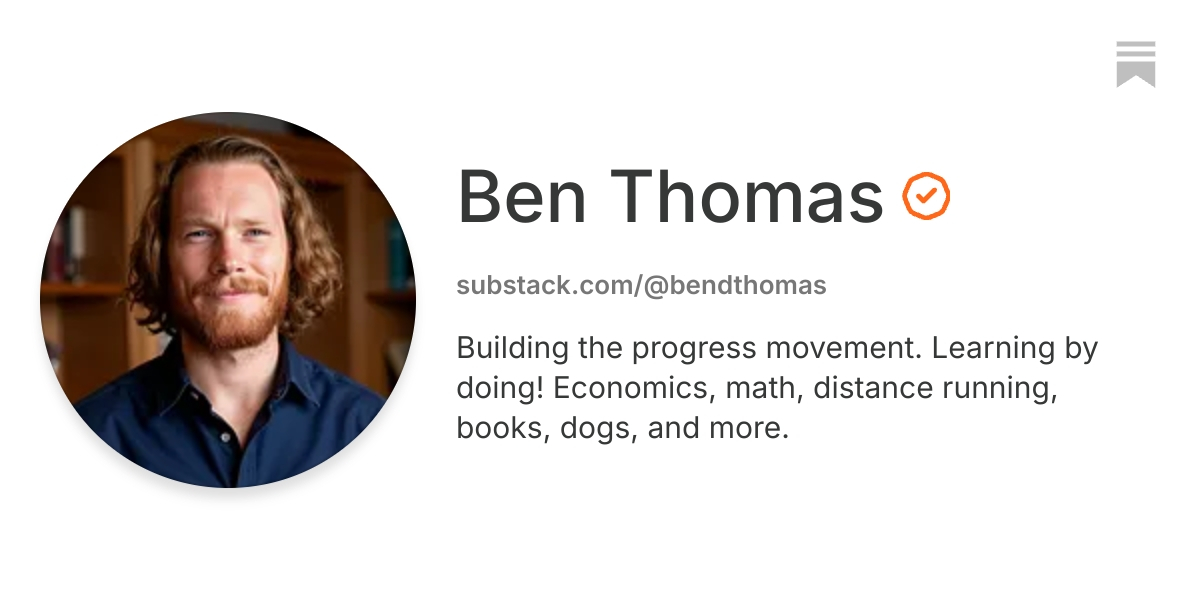 Ben Thomas | Substack