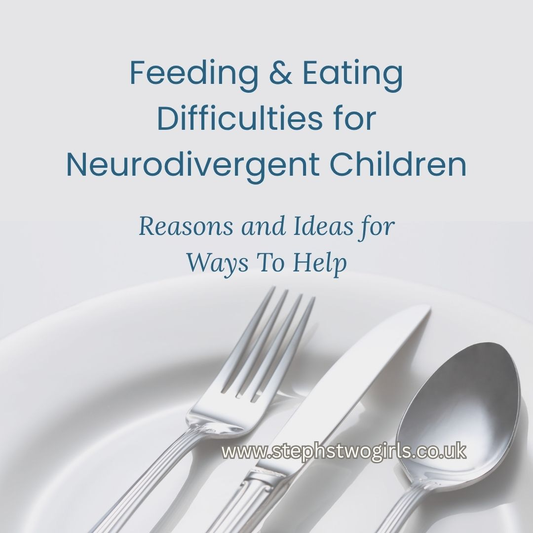 white plate with silver cutlery on it white plate with silver cutlery on it